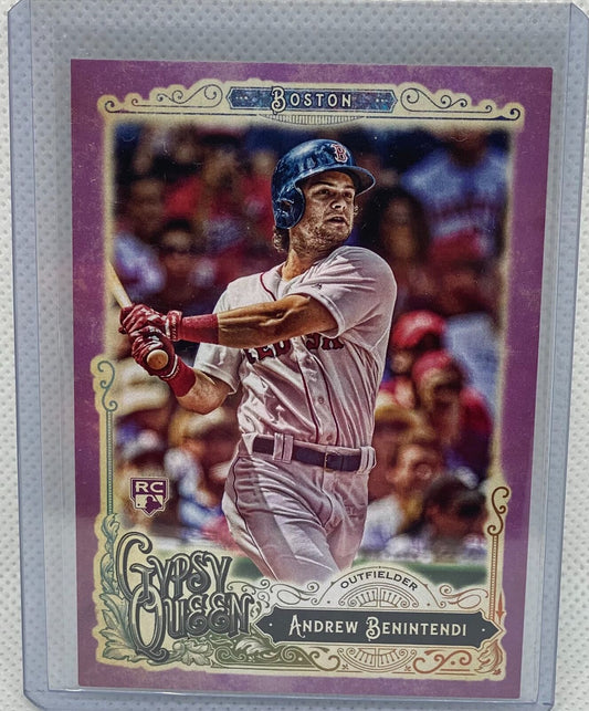 ANDREW BENINTENDI 2017 TOPPS GYPSY QUEEN PURPLE RC #D 198/250