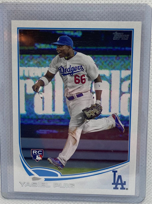 YASEIL PUIG 2013 TOPPS UPDATE RC #US250