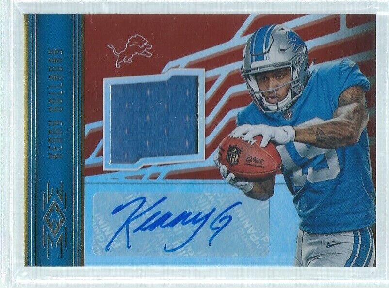 KENNY GOLLADAY 2017 PANINI PHOENIX RED JERSEY AUTO RC #21/149