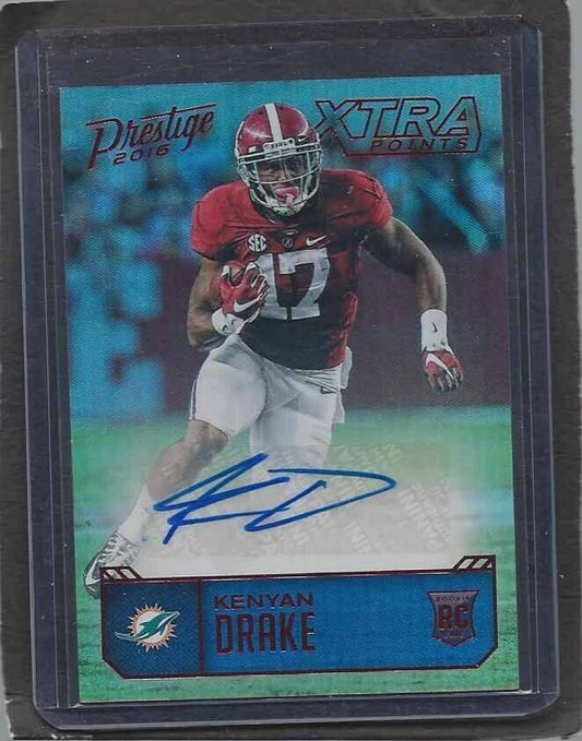 KENYAN DRAKE 2016 PRESTIGE XTRA POINTS RED ROOKIE AUTO RC