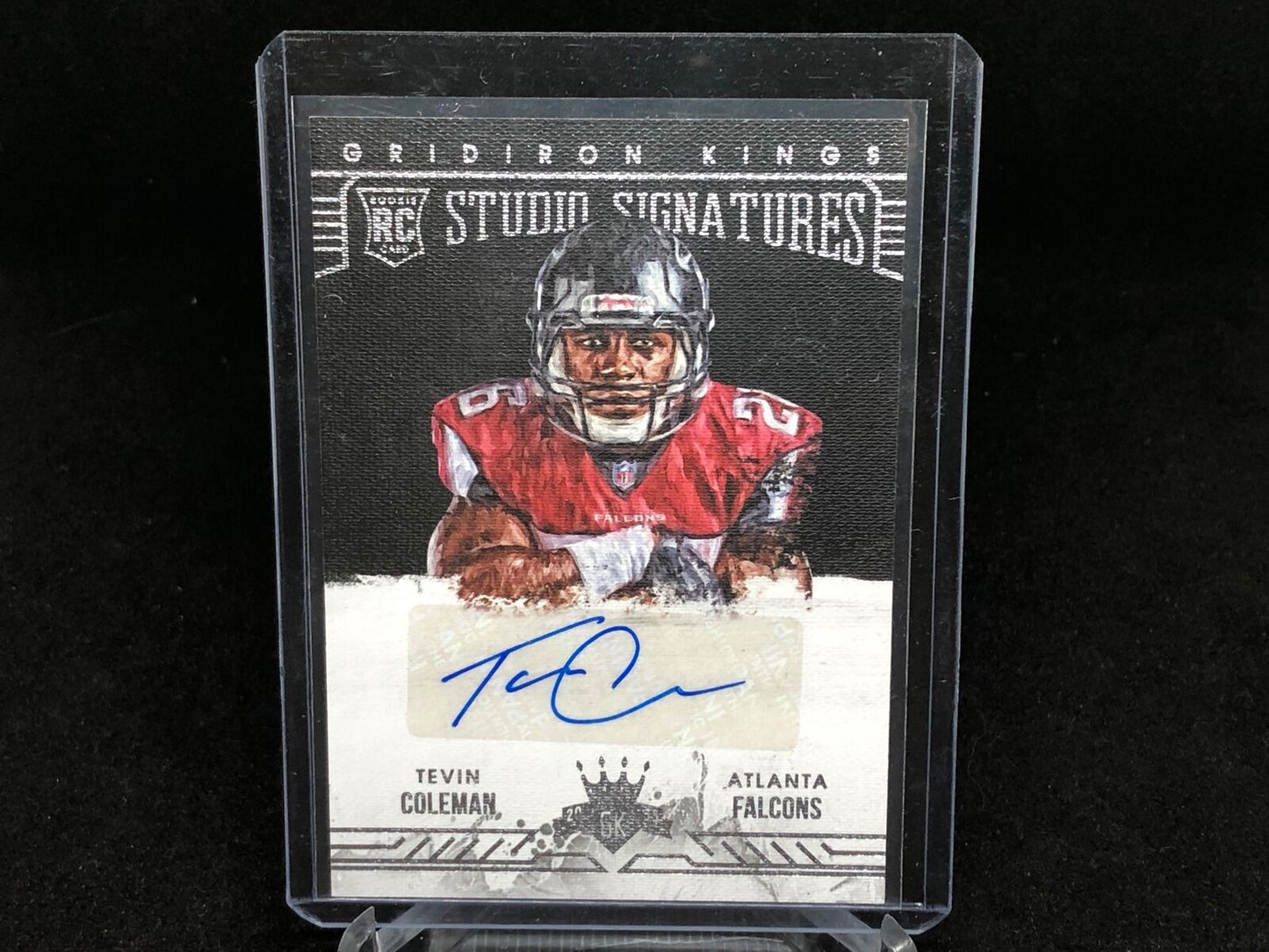 TEVIN COLEMAN 2015 PANINI GRIDIRON KINGS STUDIO AUTO RC #D 16/199