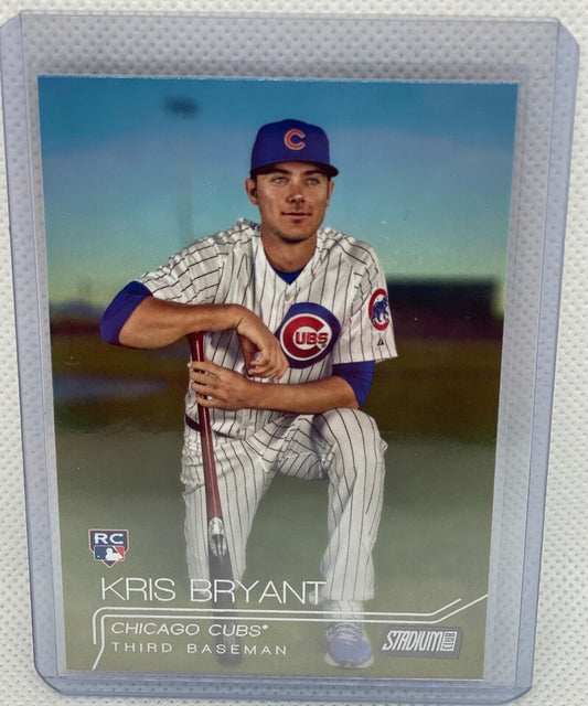 KRIS BRYANT 2015 TOPPS STADIUM CLUB RC #300