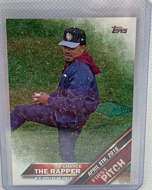 CHANCE THE RAPPER 2016 TOPPS FIRST PITCH SP #FP-7