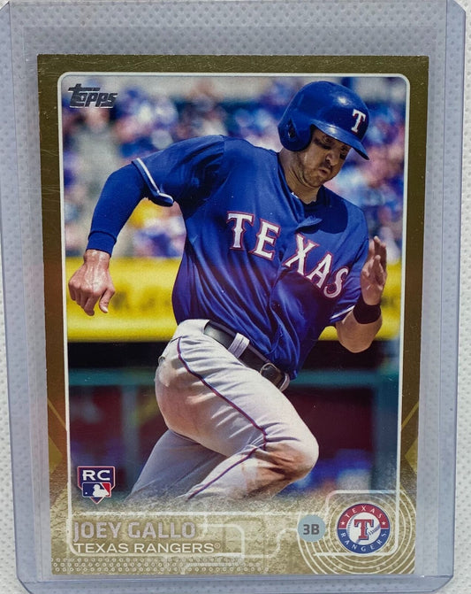 JOEY GALLO 2015 TOPPS GOLD RC #D 304/2015