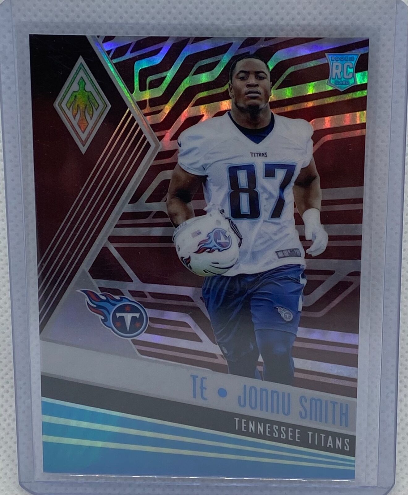 JONNU SMITH 2017 PANINI PHOENIX RED PRIZM RC #D 278/299