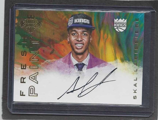 SKAL LABISSIERE 2016-17 COURT KINGS FRESH PAINT ON CARD ROOKIE AUTO RC