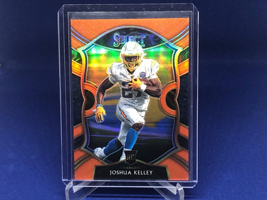 JOSHUA KELLEY 2020 PANINI SELECT CONCOURSE ORANGE PRIZM RC #D 28/49