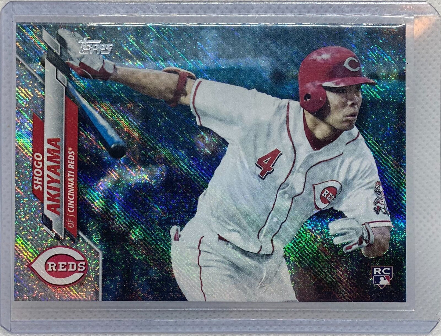 SHOGO AKIYAMA 2020 TOPPS FOILBOARD RC #D 080/264