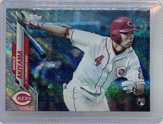 SHOGO AKIYAMA 2020 TOPPS FOILBOARD RC #D 080/264