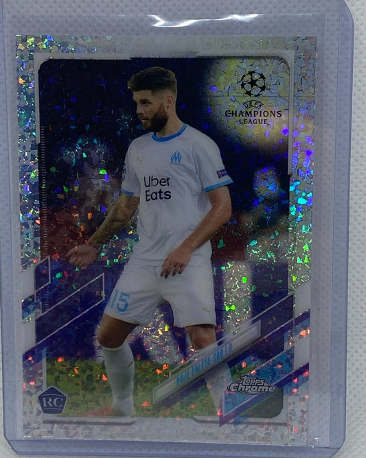 DUJE CALETA-CAR 2020-21 TOPPS CHROME CHAMPIONS SPECKLE DIAMOND REFRACTOR RC #30
