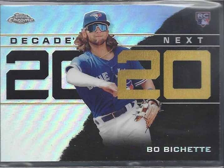 BO BICHETTE 2020 TOPPS CHROME UPDATE DECADES NEXT ROOKIE REFRACTOR RC #11
