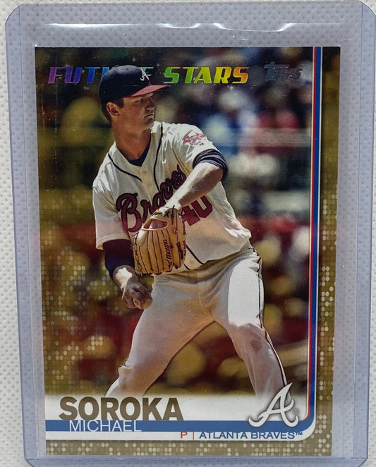 MICHAEL SOROKA 2019 TOPPS FUTURE STARS GOLD RC #414