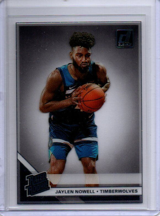 JAYLEN NOWELL 2019-20 PANINI CLEARLY DONRUSS TRUE ROOKIE RC #90