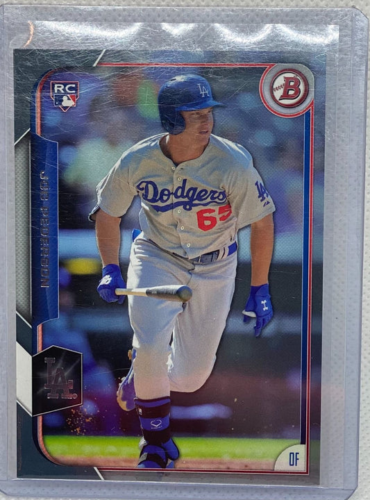 JOC PEDERSON 2015 BOWMAN SILVER RC #D 373/499