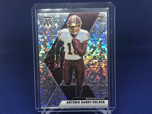 ANTONIO GANDY GOLDEN 2020 PANINI MOSAIC NO HUDDLE PRIZM RC ROOKIE # 240