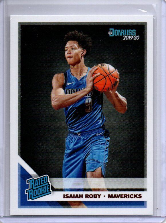 ISAIAH ROBY 2019-20 PANINI DONRUSS TRUE ROOKIE RC #235