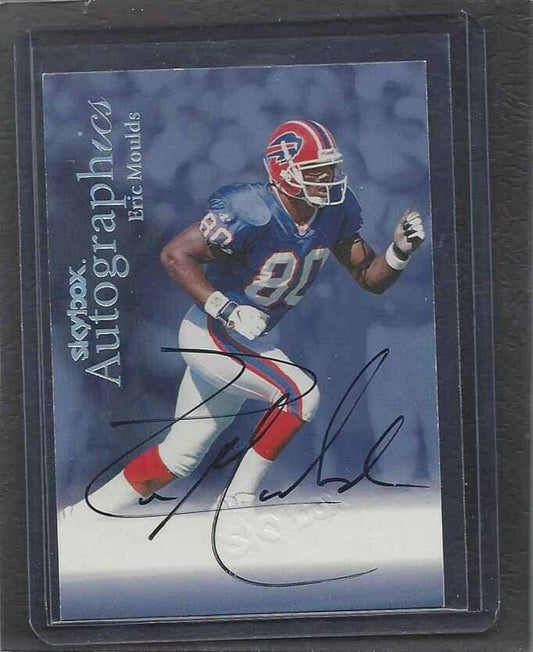 ERIC MOULDS 1999 SKYBOX AUTOGRAPHICS BILLS ON CARD AUTO