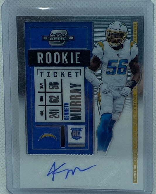 KENNETH MURRAY 2020 PANINI CONTENDERS OPTIC ROOKIE TICKET AUTO RC #149