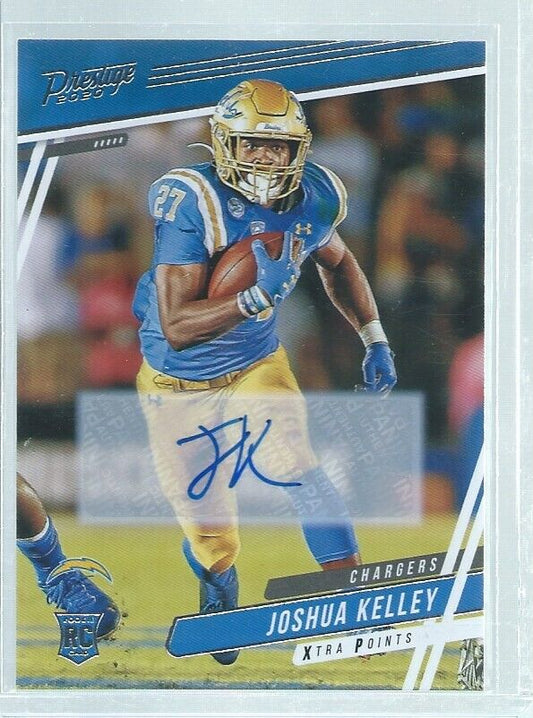 JOSHUA KELLEY 2020 PANINI PRESTIGE XTRA POINTS AUTO RC #264