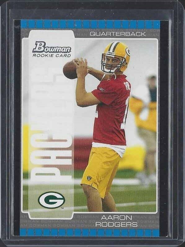 AARON RODGERS 2005 BOWMAN PACKERS TRUE ROOKIE RC #112