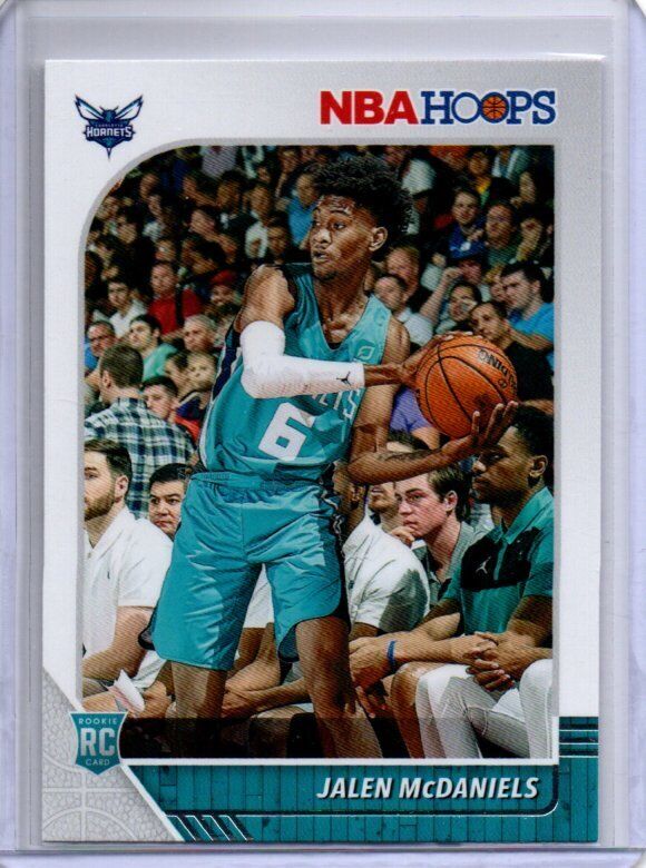 JALEN MCDANIELS 2019-20 PANINI HOOPS TRUE ROOKIE RC #246
