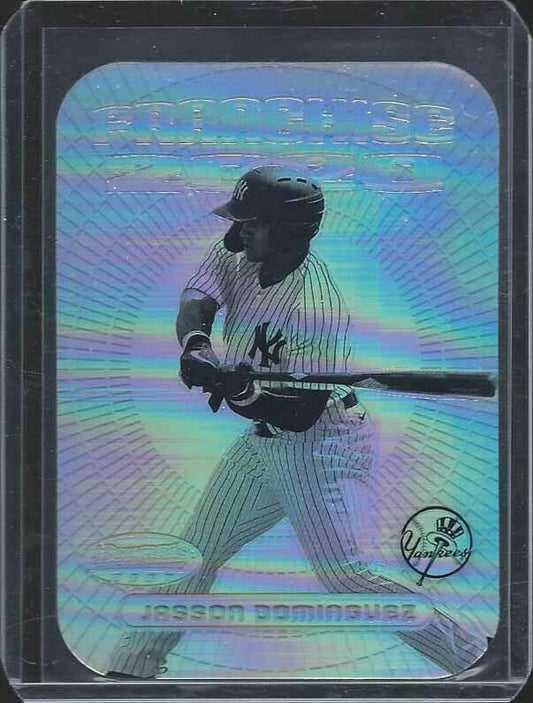 JASSON DOMINGUEZ 2020 BOWMAN'S BEST FRANCHISE 2020 DIE CUT REFRACTOR PROSPECT