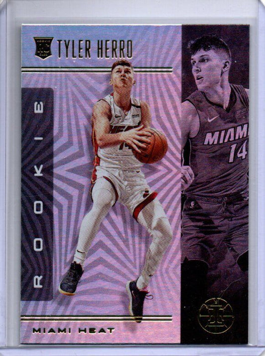 TYLER HERRO 2019-20 PANINI ILLUSIONS TRUE ROOKIE RC #175