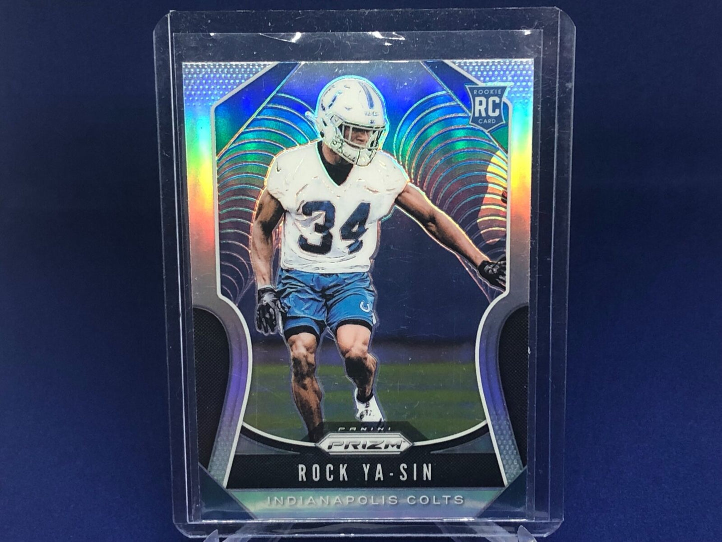 ROCK YA SIN 2019 PANINI PRIZM SILVER PRIZMS RC ROOKIE SP # 388