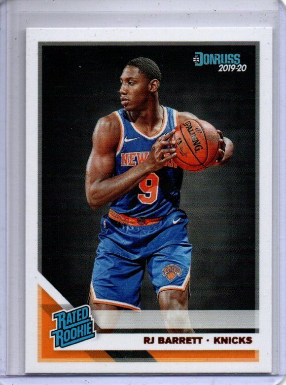 RJ BARRETT 2019-20 PANINI DONRUSS TRUE RATED ROOKIE RC #203