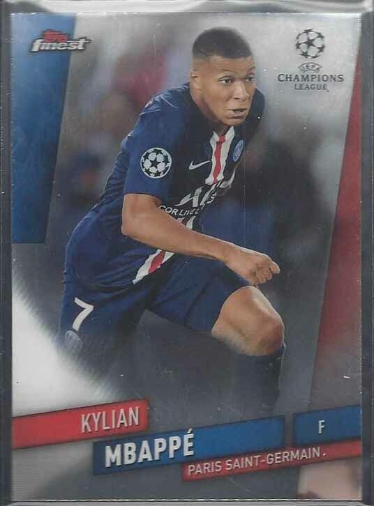 KYLIAN MBAPPE 2019-20 TOPPS FINEST CHAMPIONS LEAGUE #89