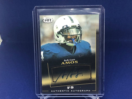 ADRIAN AMOS 2015 SAGE HIT AUTO AUTOGRAPH ROOKIE RC