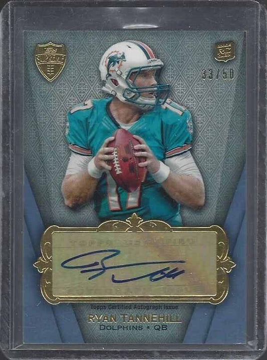 RYAN TANNEHILL 2012 TOPPS SUPREME BLUE ROOKIE AUTO RC #D 33/50