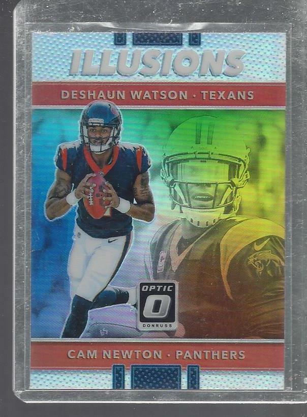DESHAUN WATSON 2017 PANINI PRIZM ILLUSIONS SILVER PRIZM RC #21
