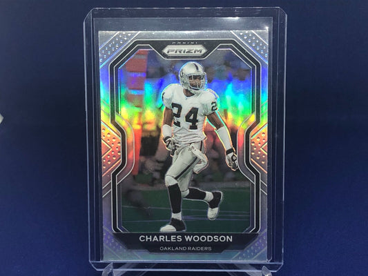 CHARLES WOODSON 2020 PANINI PRIZM SILVER PRIZM SP # 138