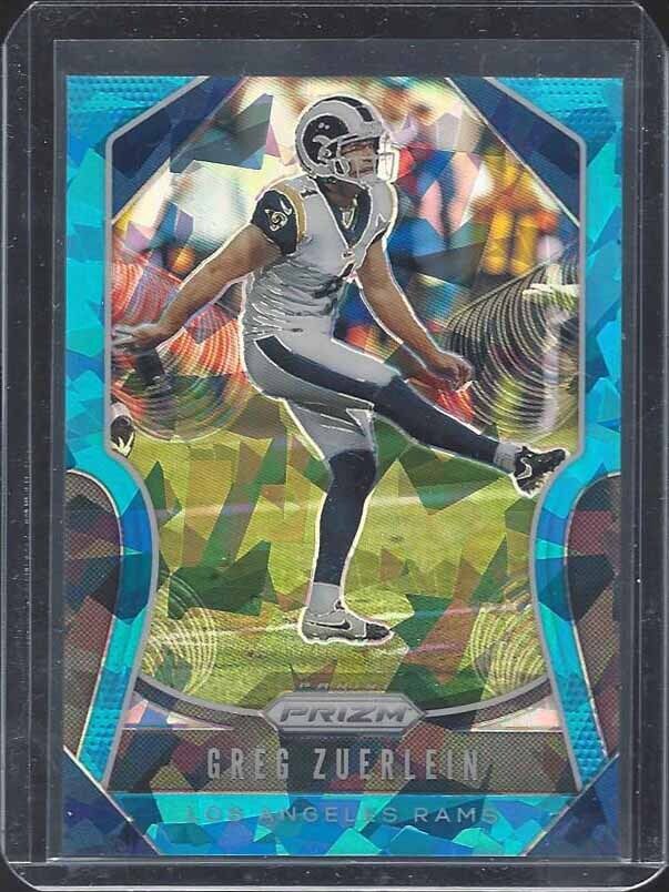 GREG ZUERLEIN 2019 PANINI PRIZM BLUE ICE CRYSTALS PRIZMS #D 60/99