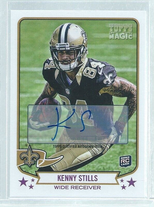 KENNY STILLS 2013 TOPPS MAGIC AUTO RC #75
