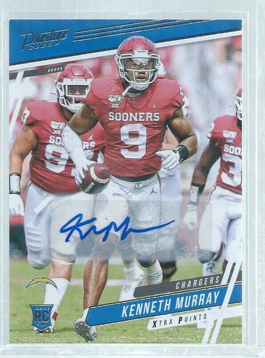 KENNETH MURRAY 2020 PANINI PRESTIGE XTRA POINTS ROOKIE AUTO RC #271