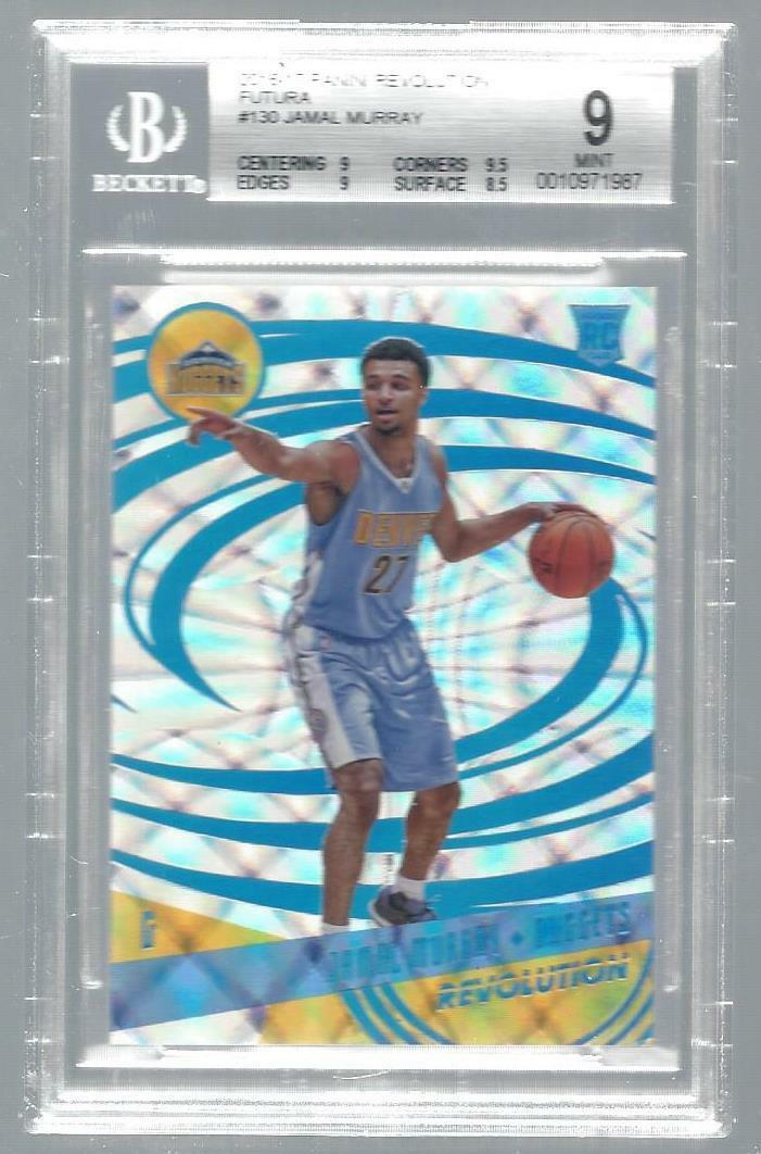 JAMAL MURRAY 2016-17 PANINI REVOLUTION FUTURA RC #D 3/25 BGS 9 MINT POP 1/1