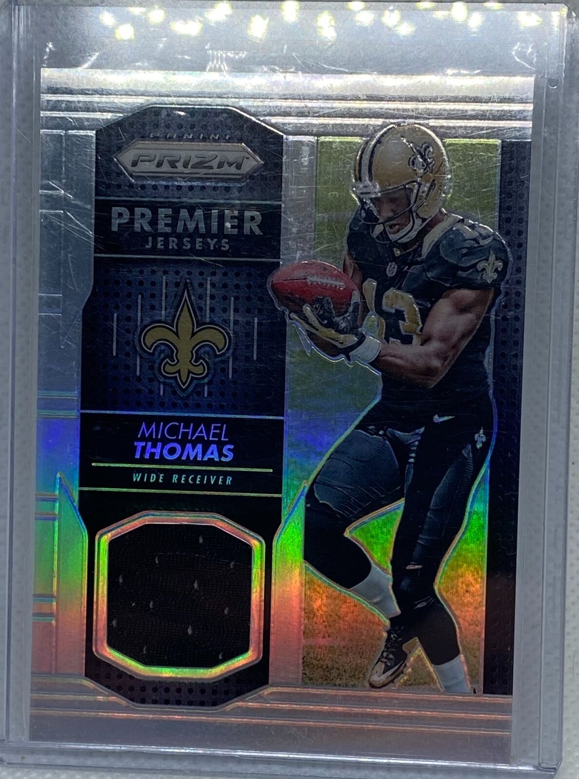 MICHAEL THOMAS 2016 PANINI PRIZM SILVER PRIZMS JERSEY RC #PPJ-MT