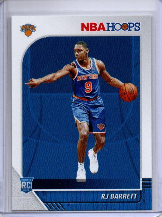 RJ BARRETT 2019-20 PANINI NBA HOOPS TRUE ROOKIE RC #201