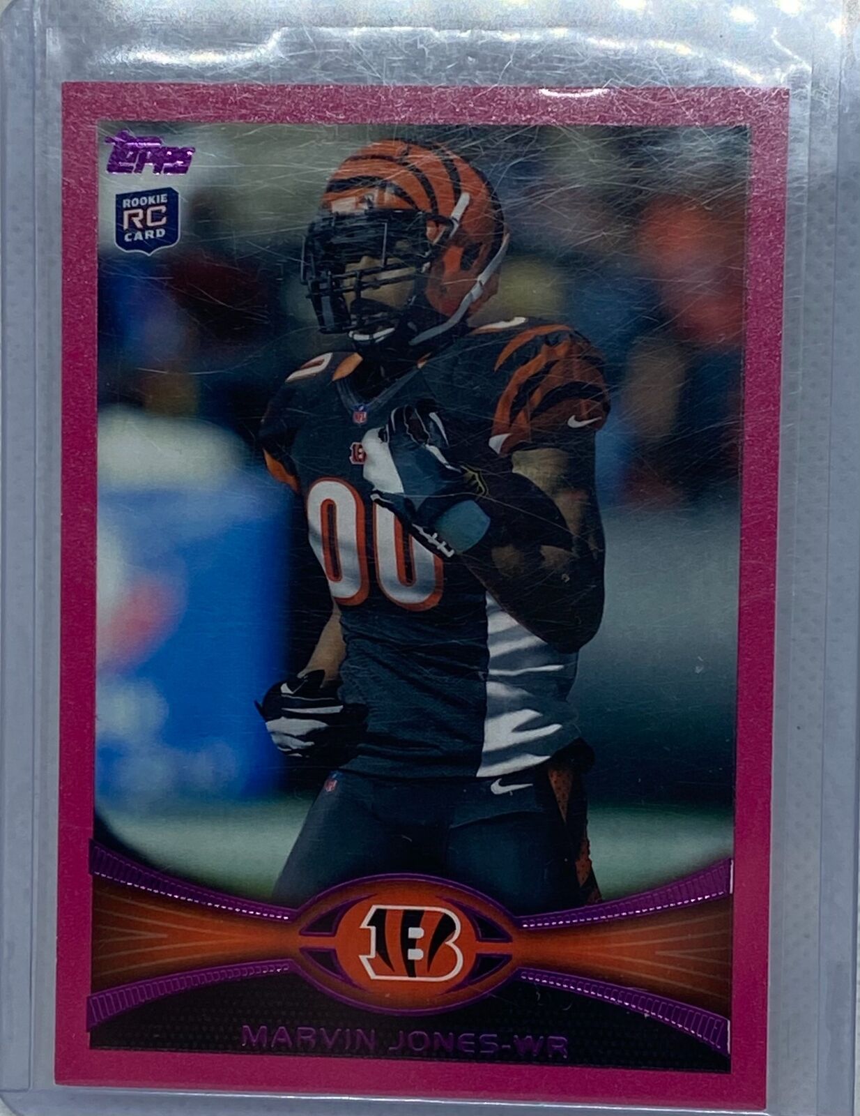 MARVIN JONES TOPPS 2012 PINK RC #D 28/399