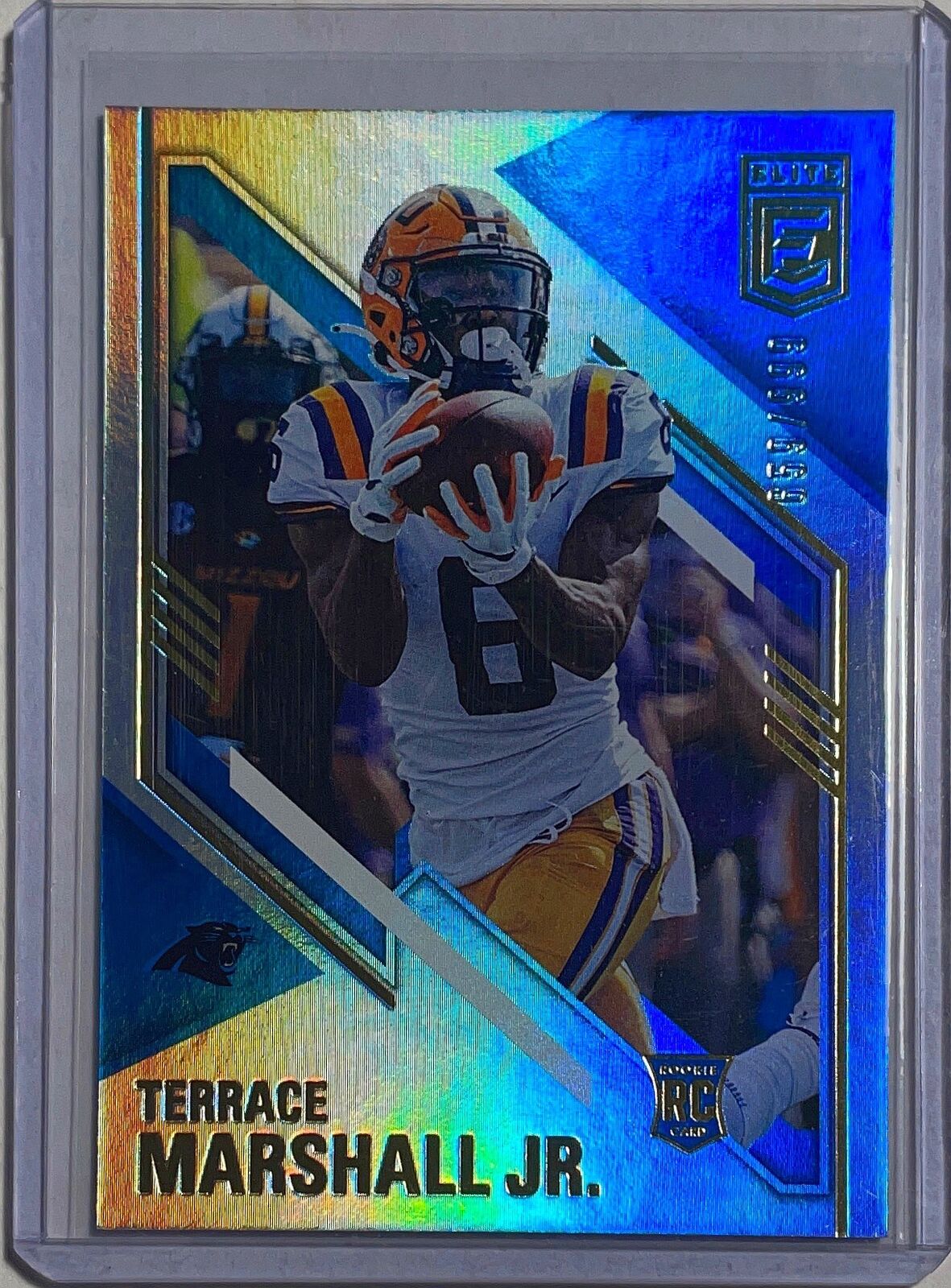 TERRACE MARSHALL JR. 2021 PANINI DONRUSS ELITE ROOKIE RC #D 659/999