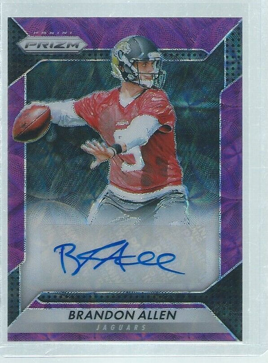 BRANDON ALLEN 2016 PANINI PRIZM PURPLE SCOPE PRIZMS AUTO RC #D 25/99