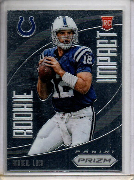 ANDREW LUCK 2012 PANINI PRIZM ROOKIE IMPACT ROOKIE RC #1