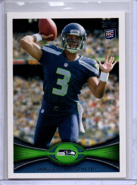RUSSELL WILSON 2012 TOPPS TRUE ROOKIE RC #165