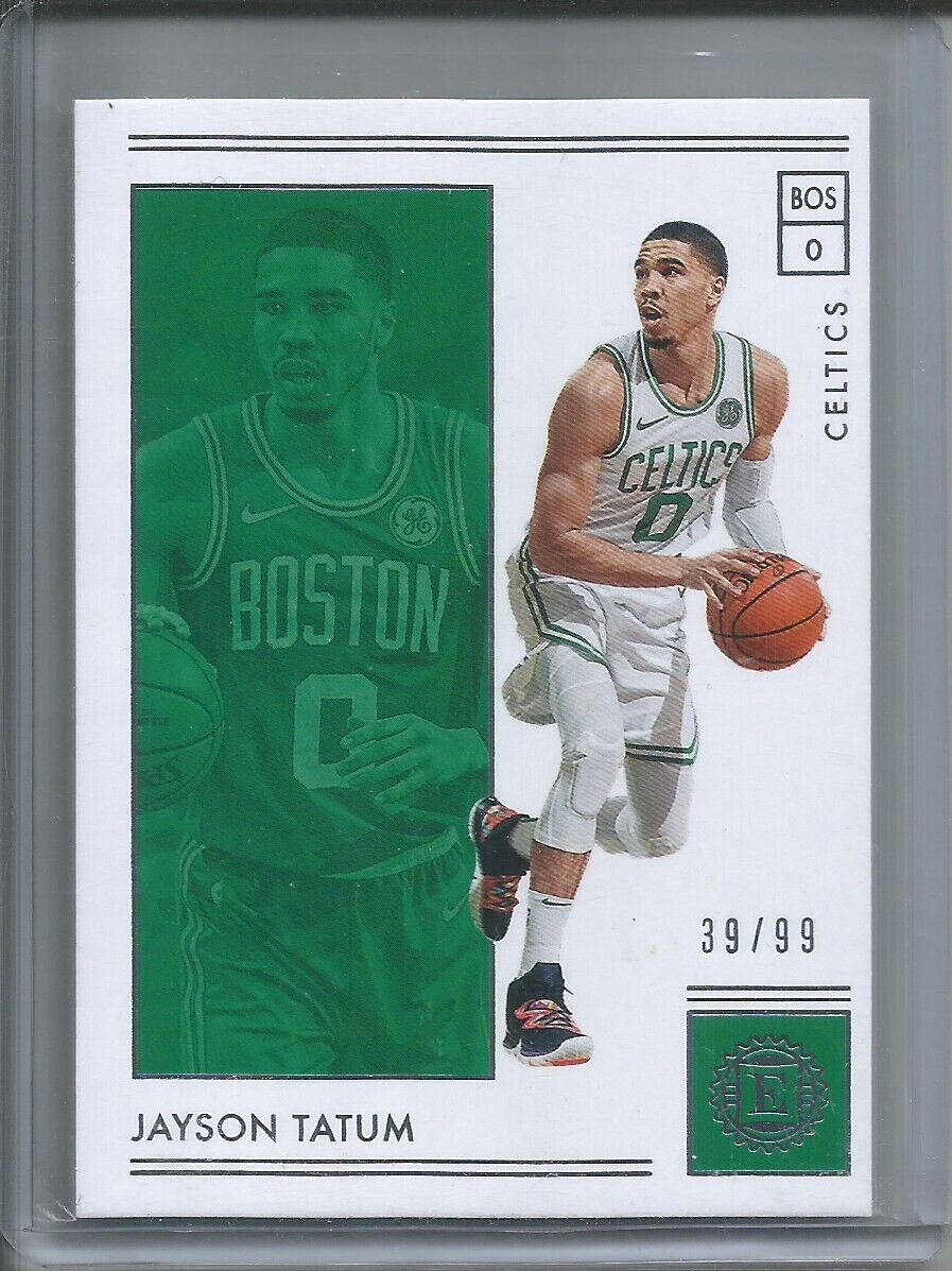 2018-19 Panini Encased Jayson Tatum Base 39/99
