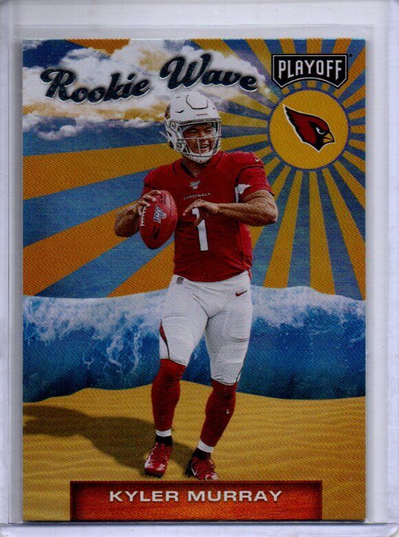 KYLER MURRAY 2019 PANINI PLAYOFF ROOKIE WAVE ROOKIE RC #1