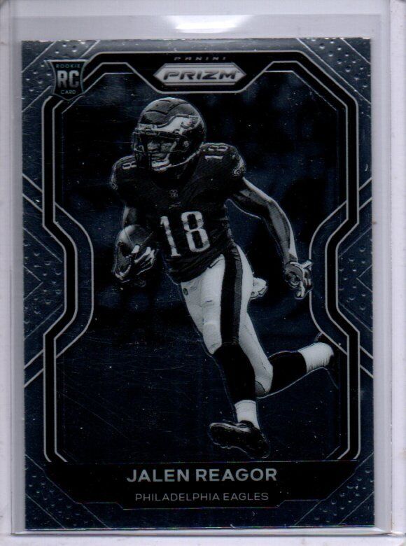 JALEN REAGOR 2020 PANINI PRIZM NEGATIVE PHOTO VARIATION BLACK WHITE SP RC #342
