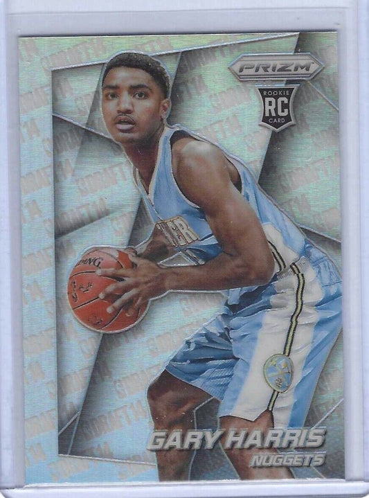 GARY HARRIS 2014-15 PANINI PRIZM SILVER VARIATION PRIZMS ROOKIE RC #47