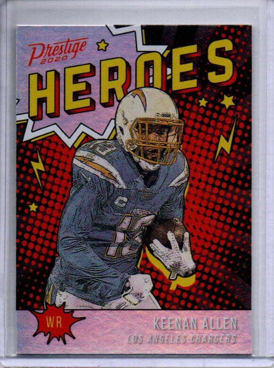 KEENAN ALLEN 2020 PANINI PRESTIGE HEREOS #HE-KA